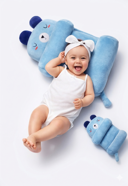 Baby Shaping Head Support Pillow - Assorted Colour