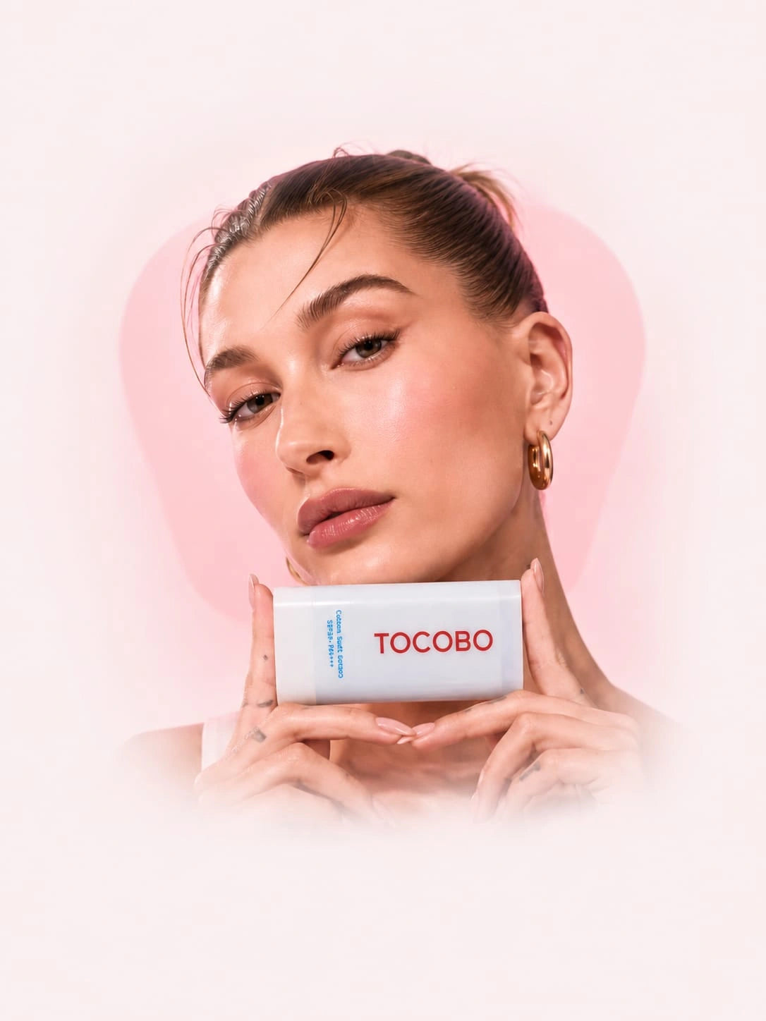 Tocobo Cotton Soft Sun Stick — model